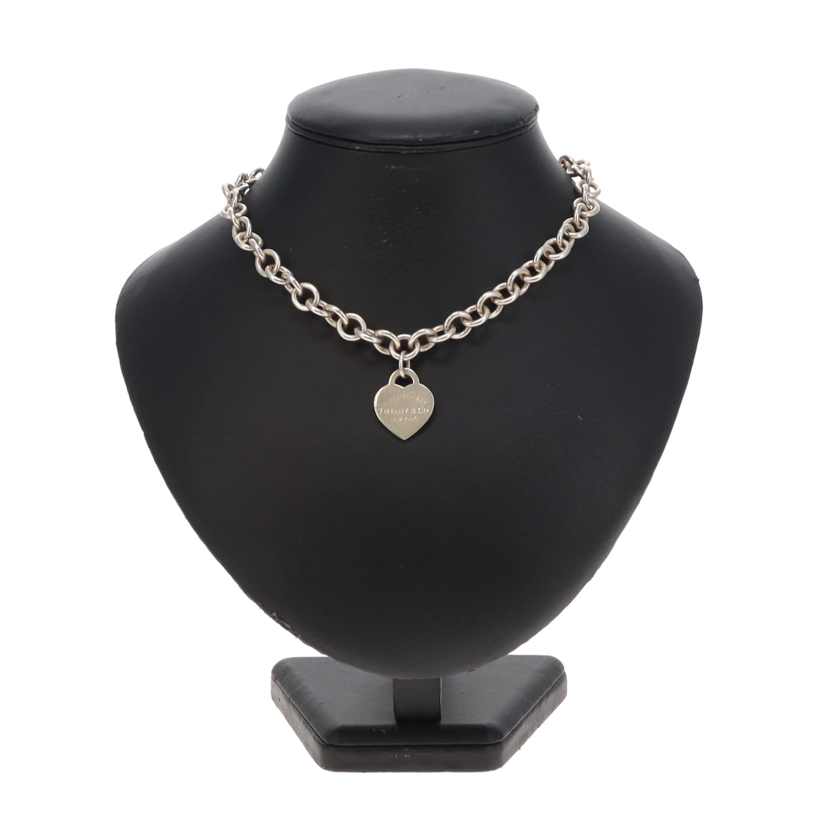 Tiffany & Co RTT Heart Choker Necklace (925)