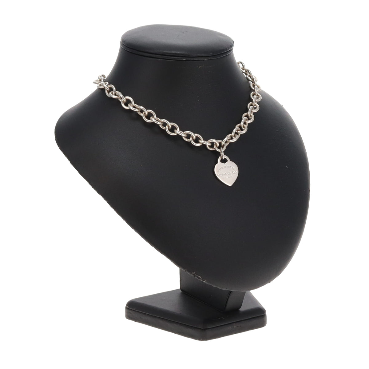 Tiffany & Co RTT Heart Choker Necklace (925)