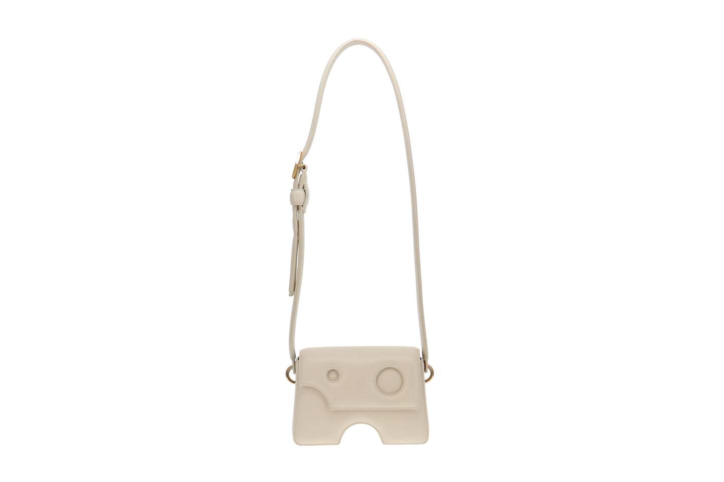 Off-White Leather Burrow 22 Shoulder Bag