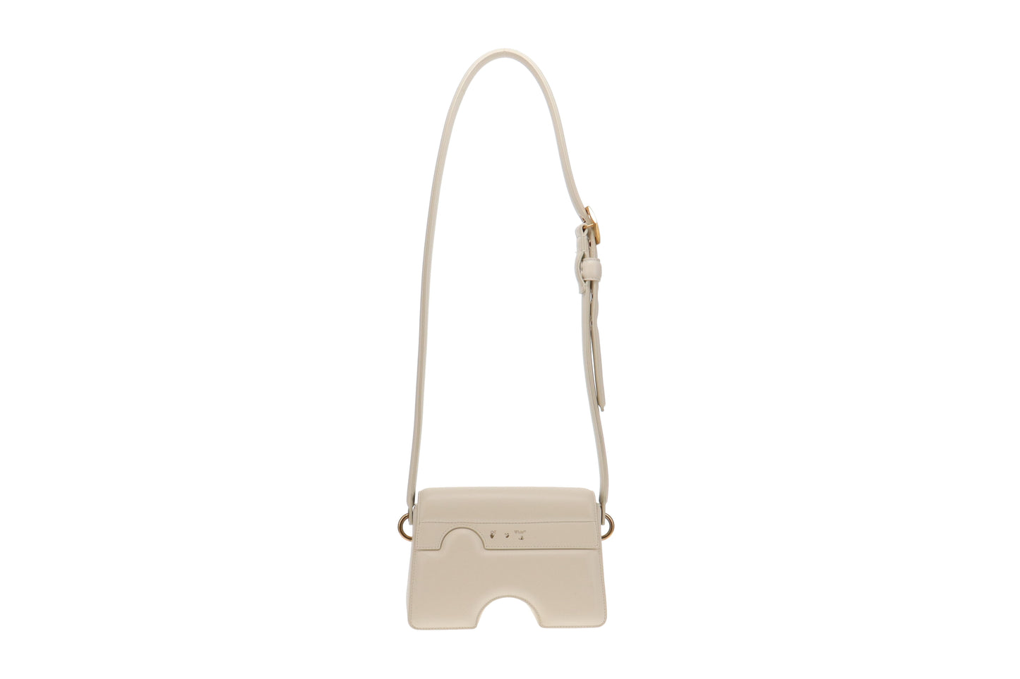 Off-White Leather Burrow 22 Shoulder Bag
