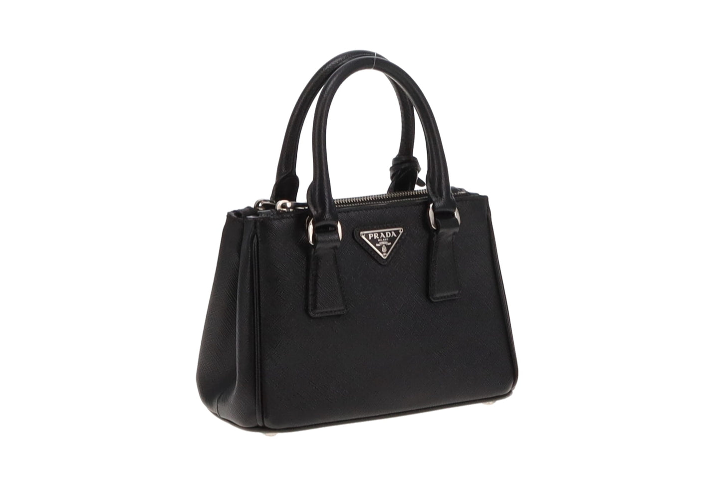 Prada Black Saffiano and SHW Mini Galleria Tote RRP €3300
