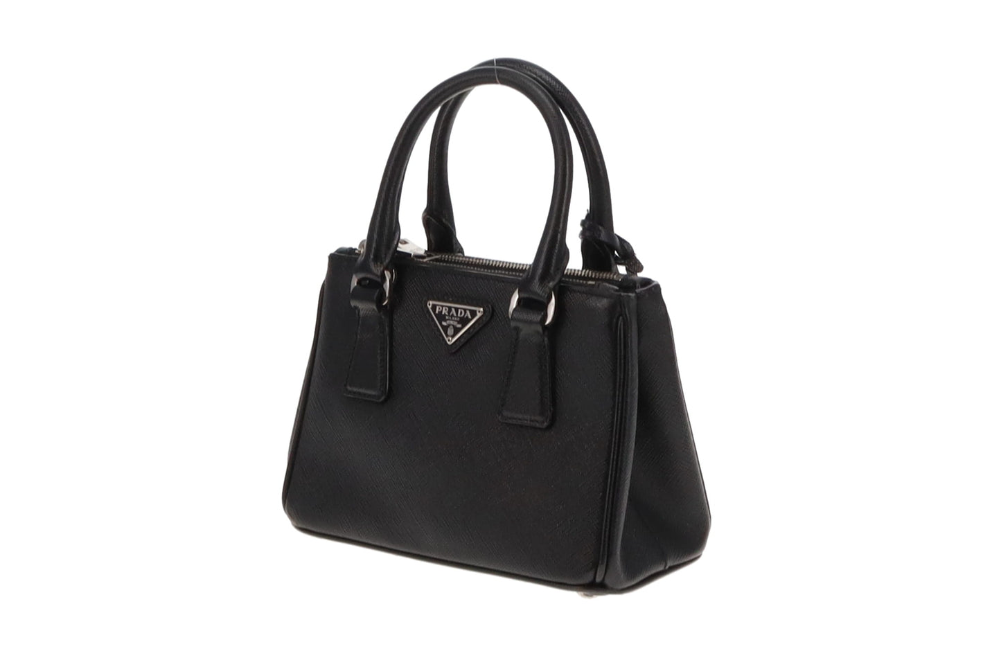 Prada Black Saffiano and SHW Mini Galleria Tote RRP €3300