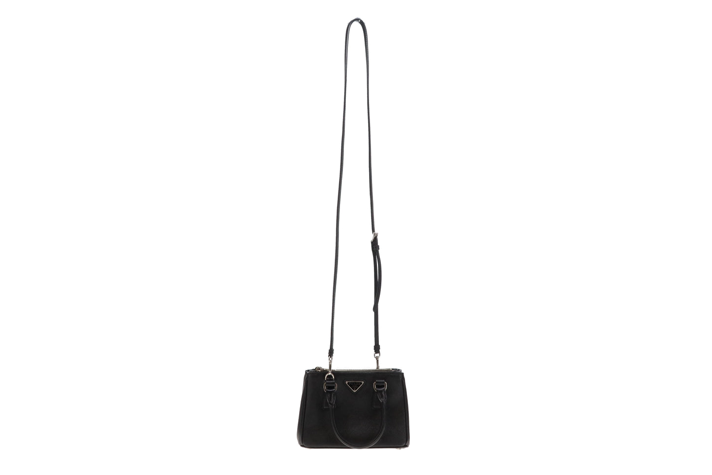 Prada Black Saffiano and SHW Mini Galleria Tote RRP €3300