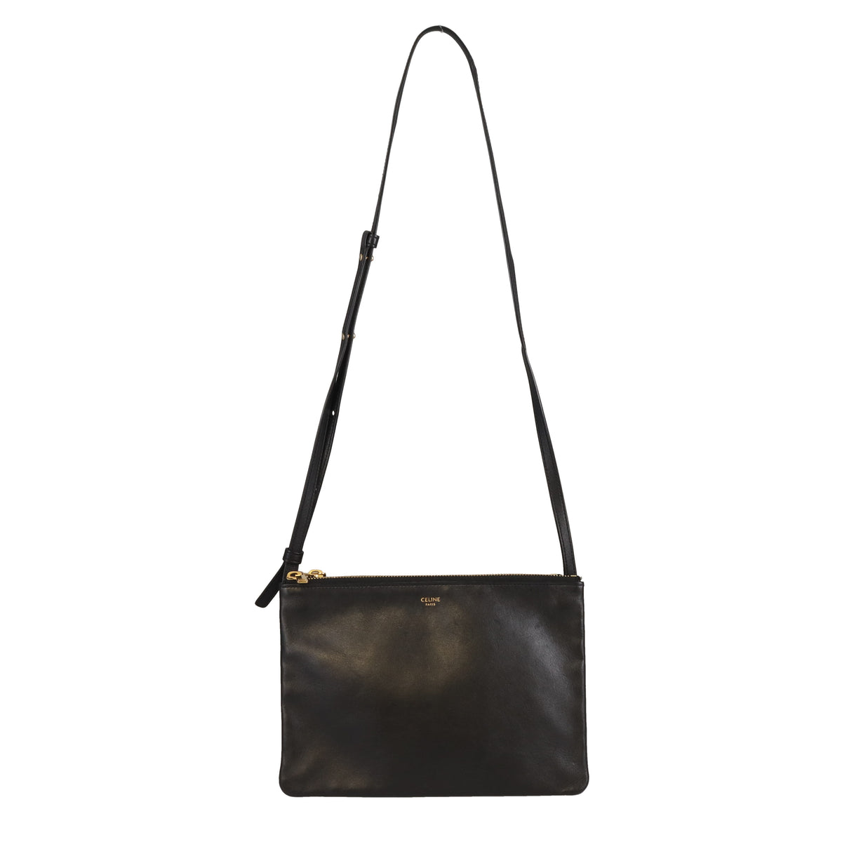 Celine Trio Crossbody Black GHW 2019