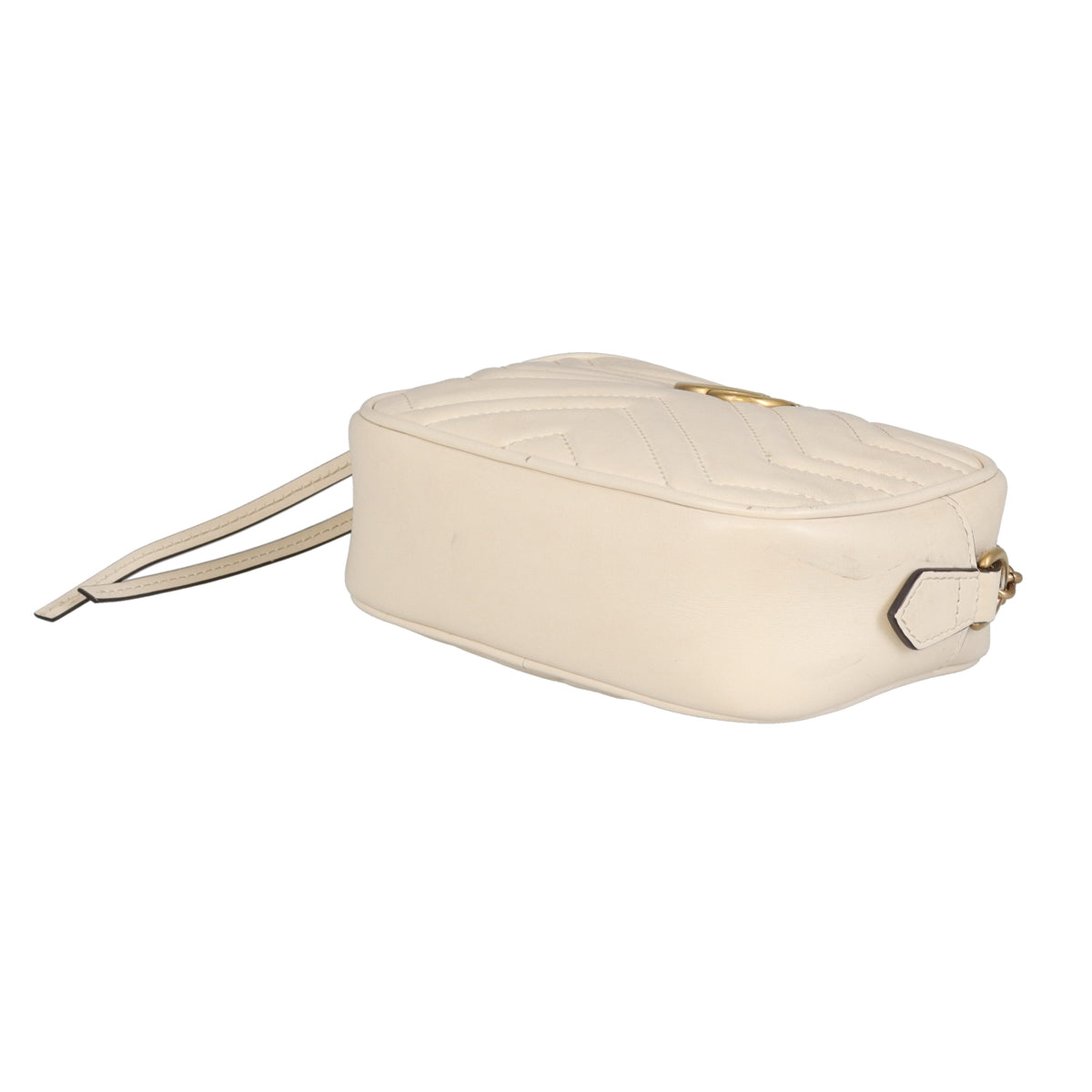 Gucci Marmont Old Model Mini Camera Bag Ivory GHW