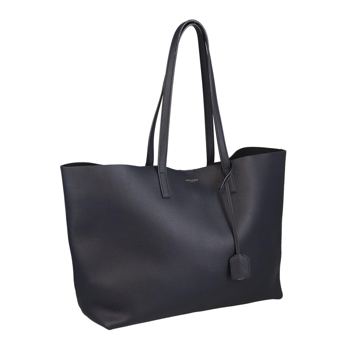 Saint Laurent East West Shopping Tote Navy