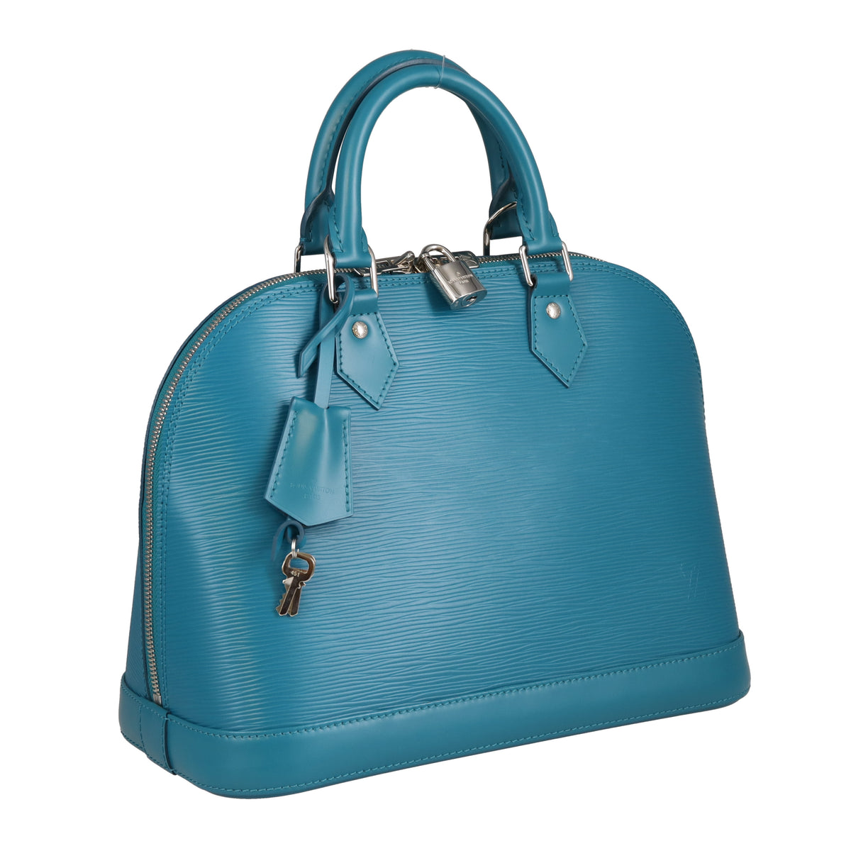 Louis Vuitton Alma PM Teal Epi SHW FL4162 - 2012