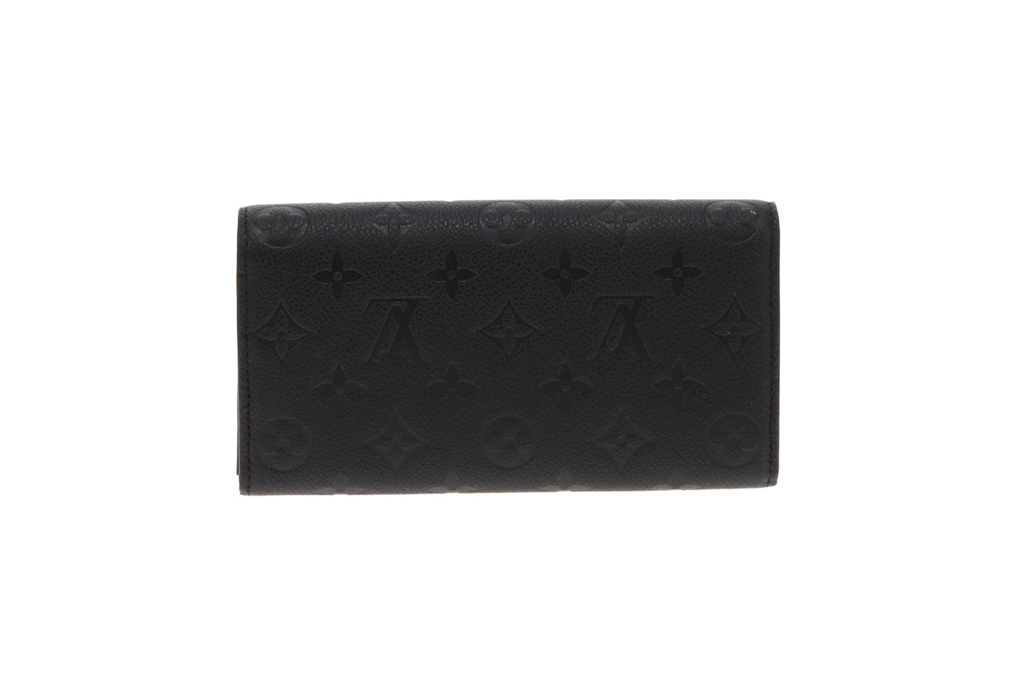 Louis Vuitton Sarah Wallet Black Empreinte Leather (NFID)