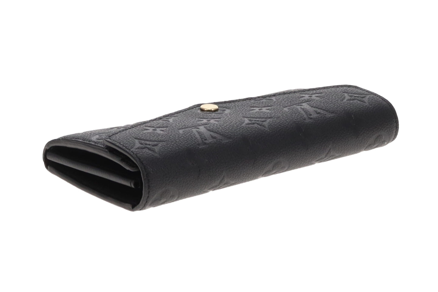 Louis Vuitton Sarah Wallet Black Empreinte Leather (NFID)