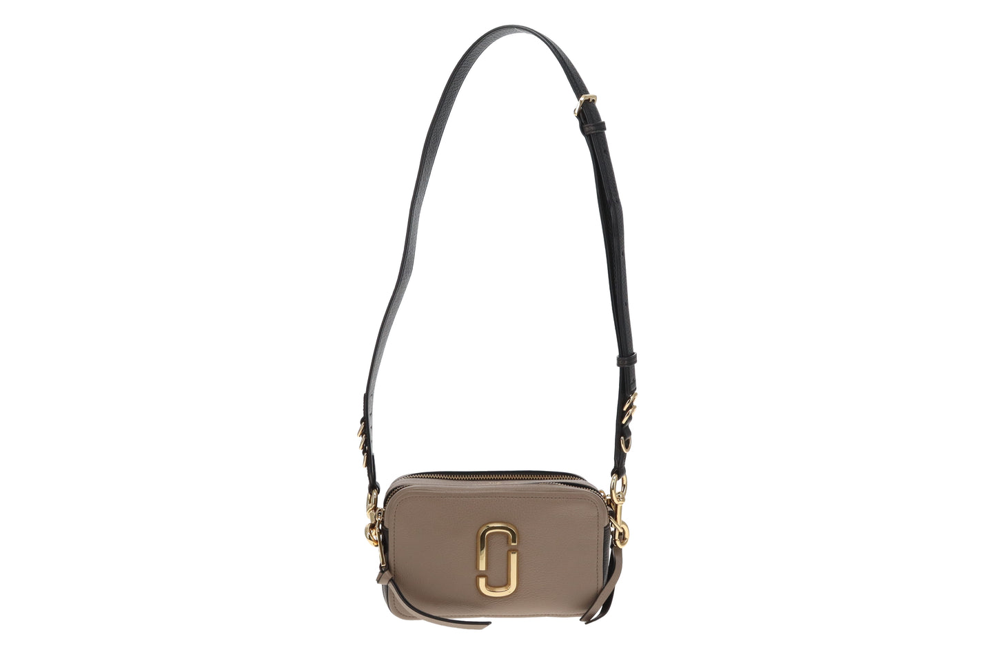 Marc Jacobs Softshot 21 Cement and Black