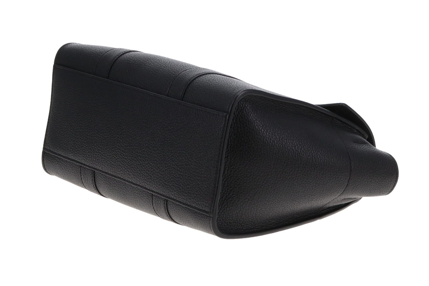 Mulberry Small Bayswater with Strap Black Classic Grain GHW