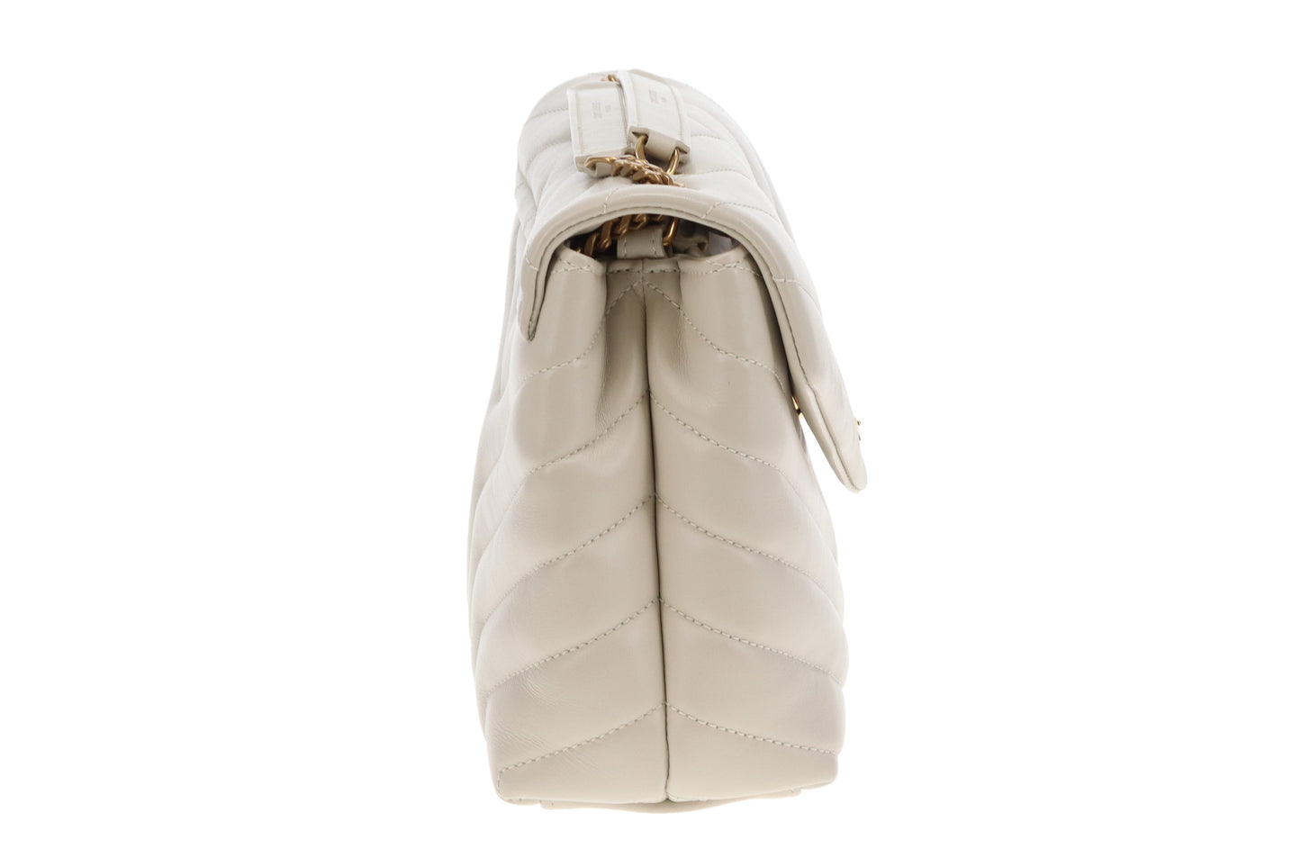 Saint Laurent Loulou Small Blanc Vintage GHW 2021