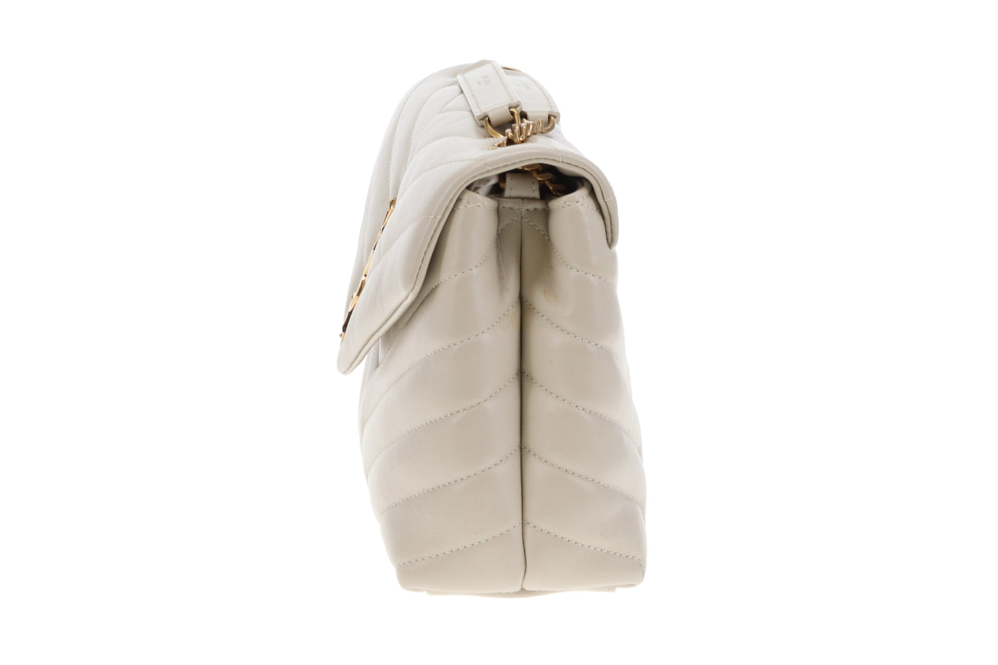 Saint Laurent Loulou Small Blanc Vintage GHW 2021