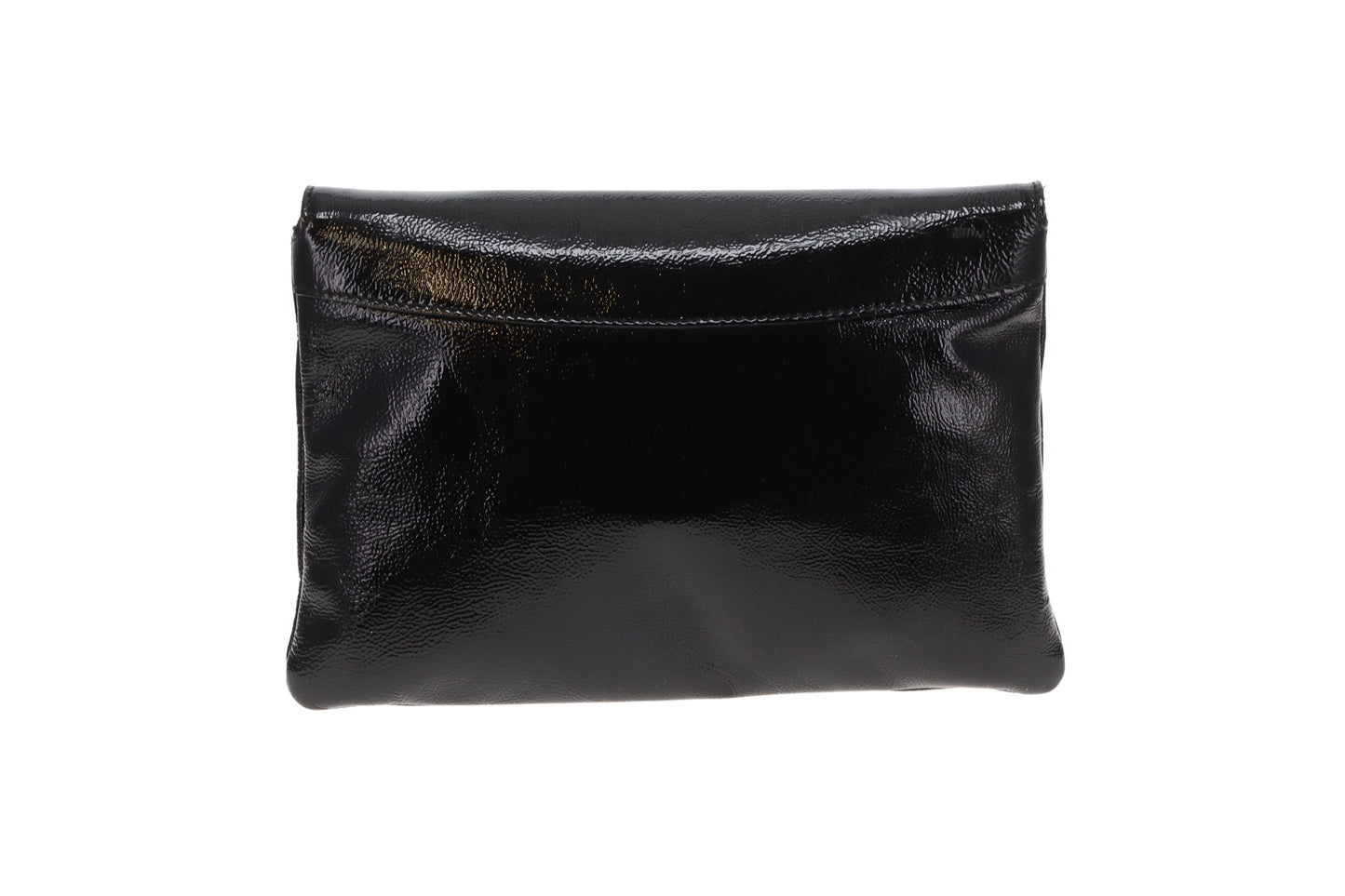 Saint Laurent Belle De Jour Clutch on Chain Black Patent