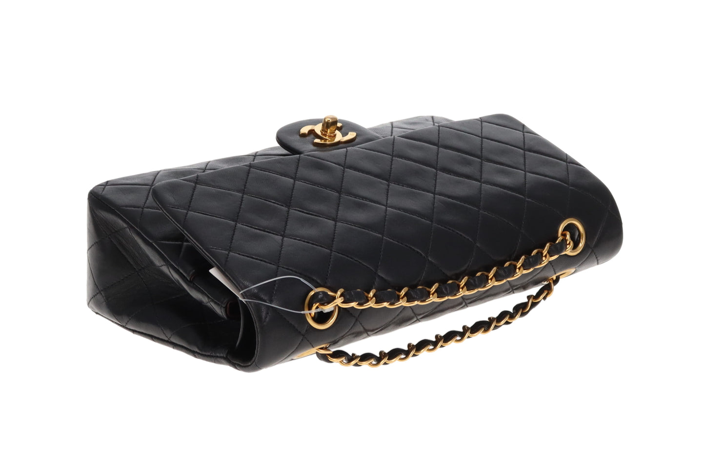 Chanel Classic Double Flap Medium Black GHW 1996/97