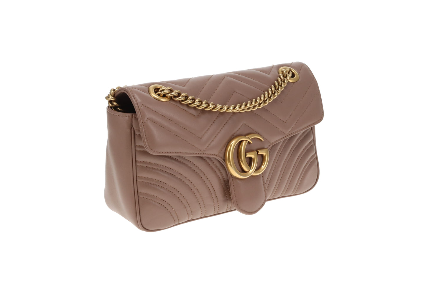 Gucci Marmont Medium Shoulder Bag Dusty Pink