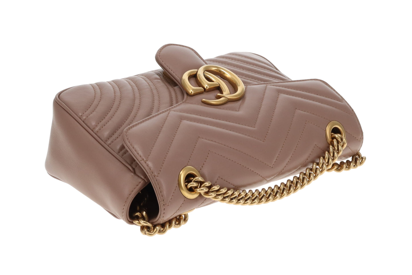Gucci Marmont Medium Shoulder Bag Dusty Pink