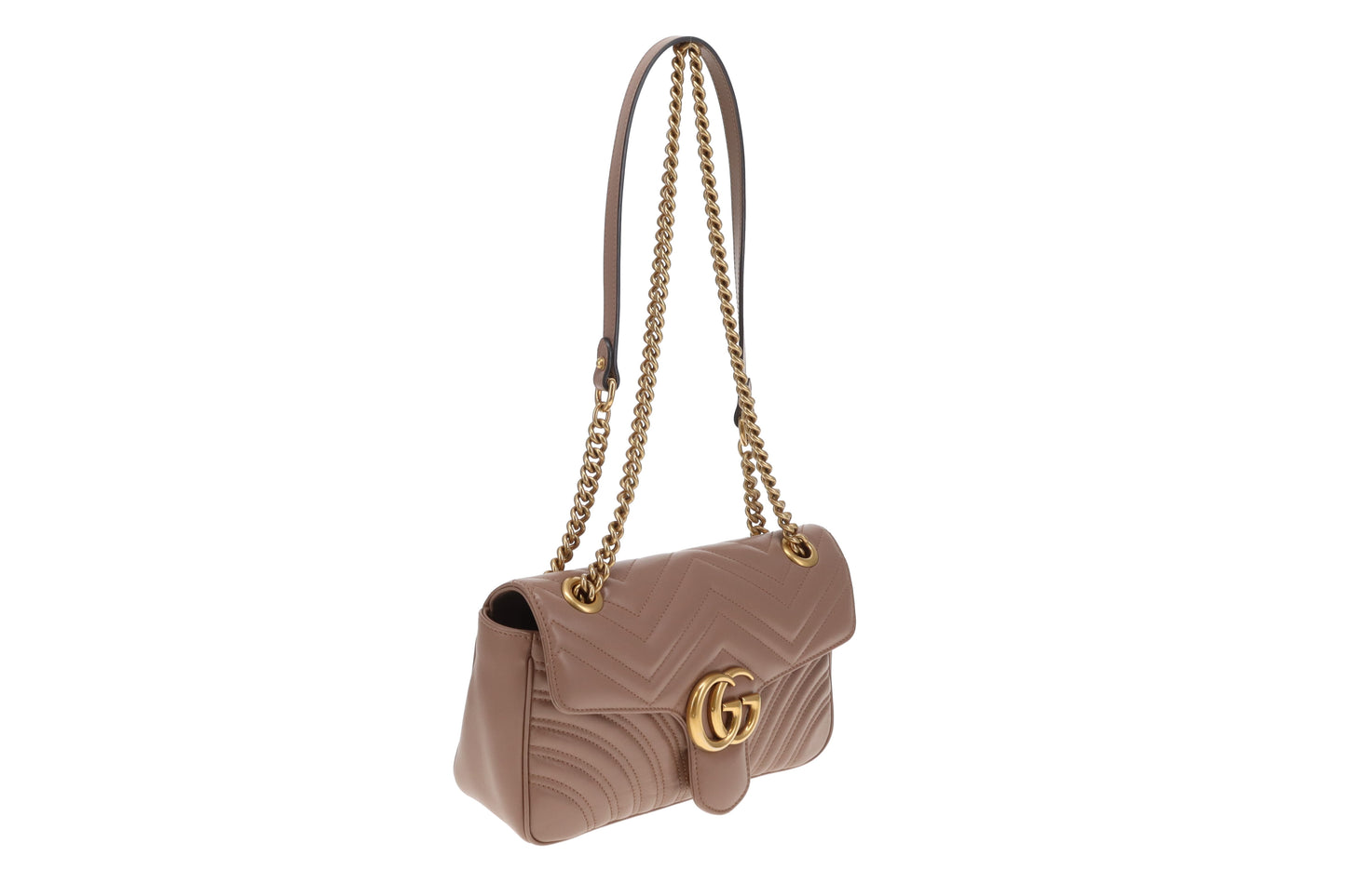 Gucci Marmont Medium Shoulder Bag Dusty Pink