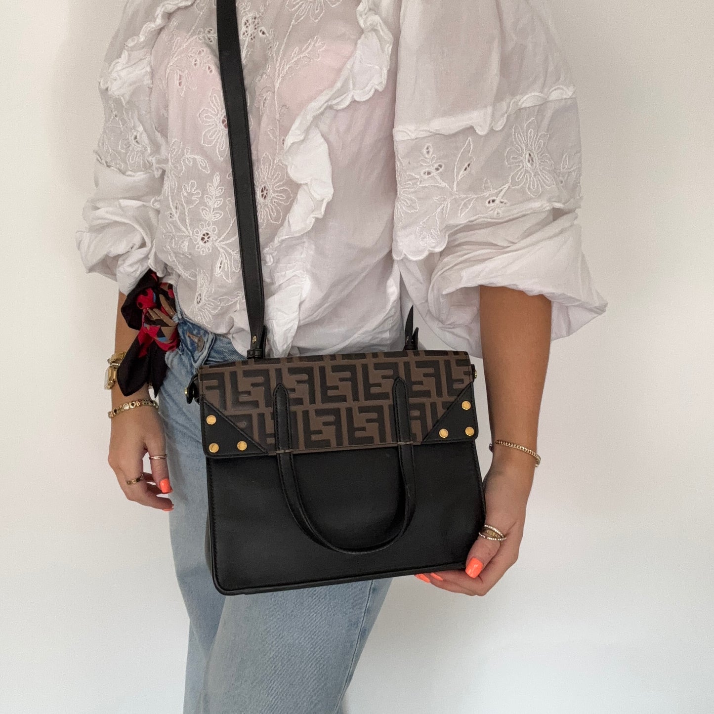 Fendi Flip Convertible Tote