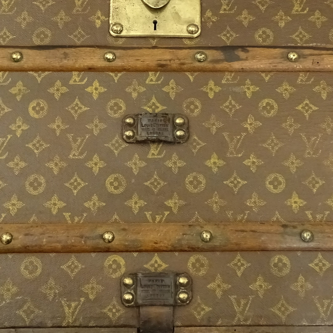 Louis Vuitton Antique Steamer Trunk 1920's - 1930's