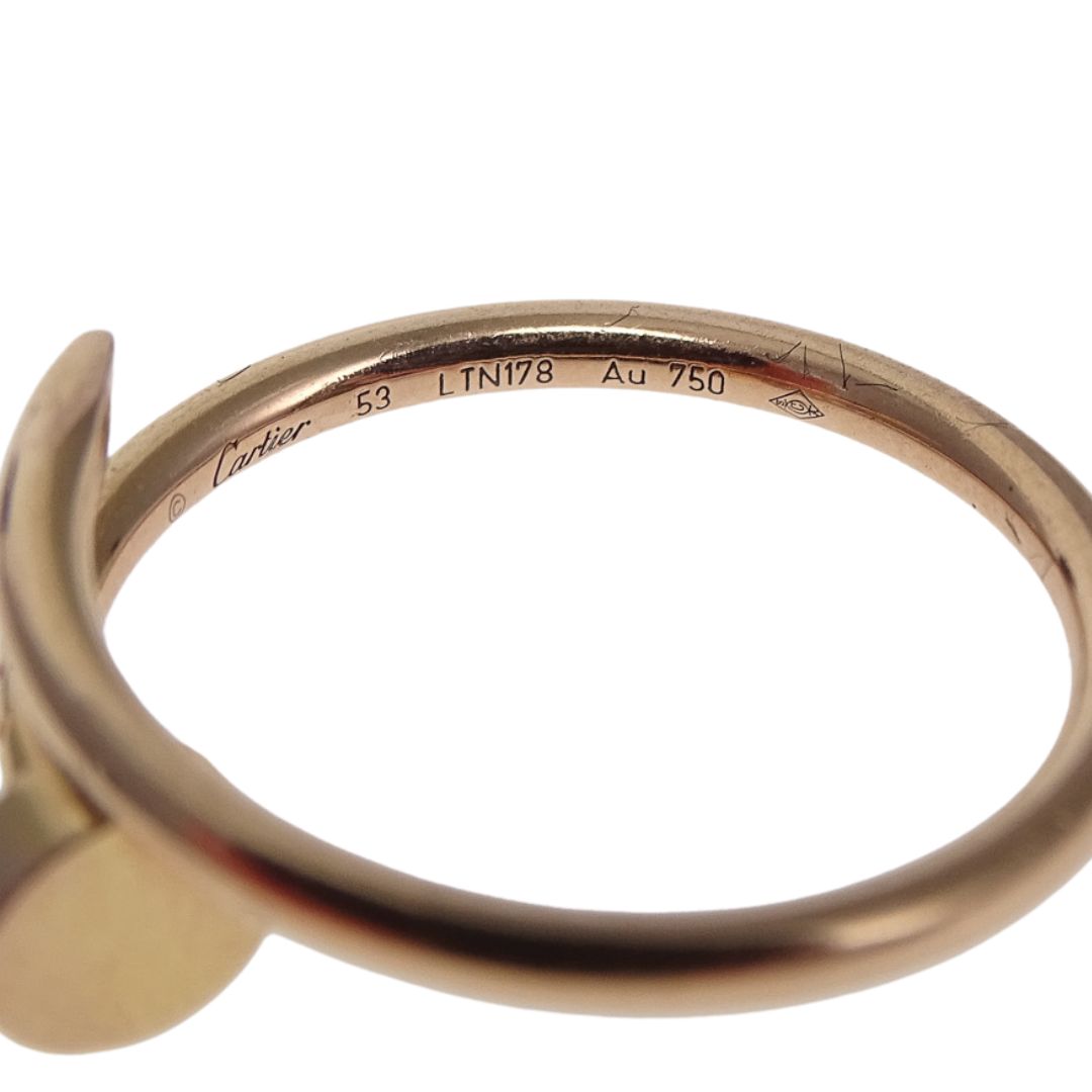 Cartier Juste Un Clou Small Model Rose Gold - size 53