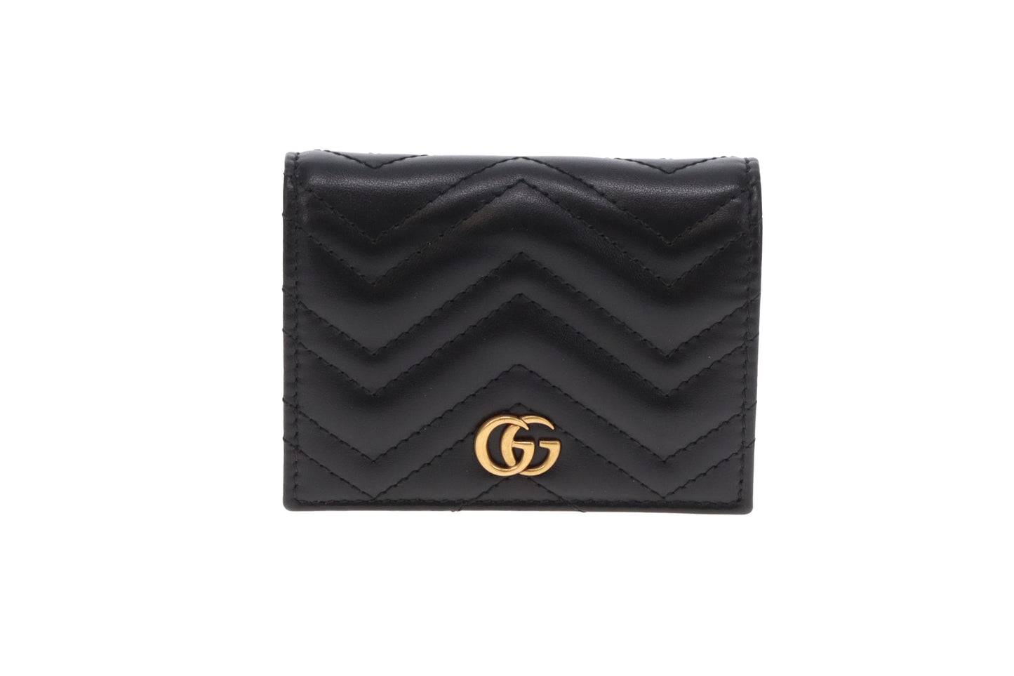 Gucci Marmont Coin & Card Case Black