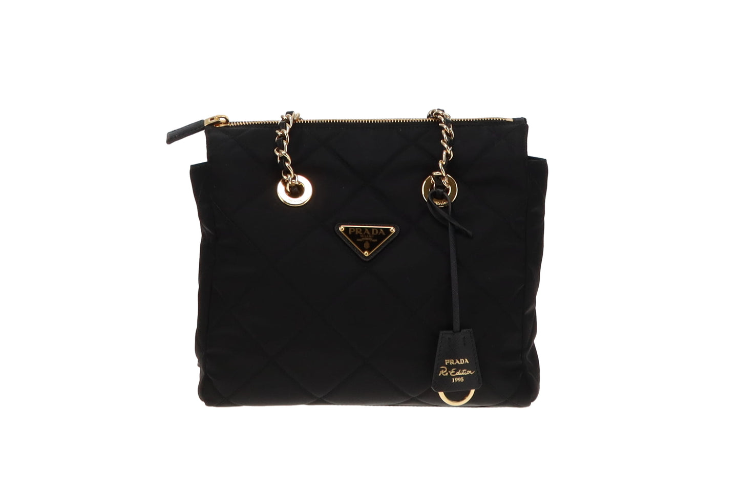 Prada Re-Edition Black Nylon 1995 Re-Nylon Tote Bag RRP €1800