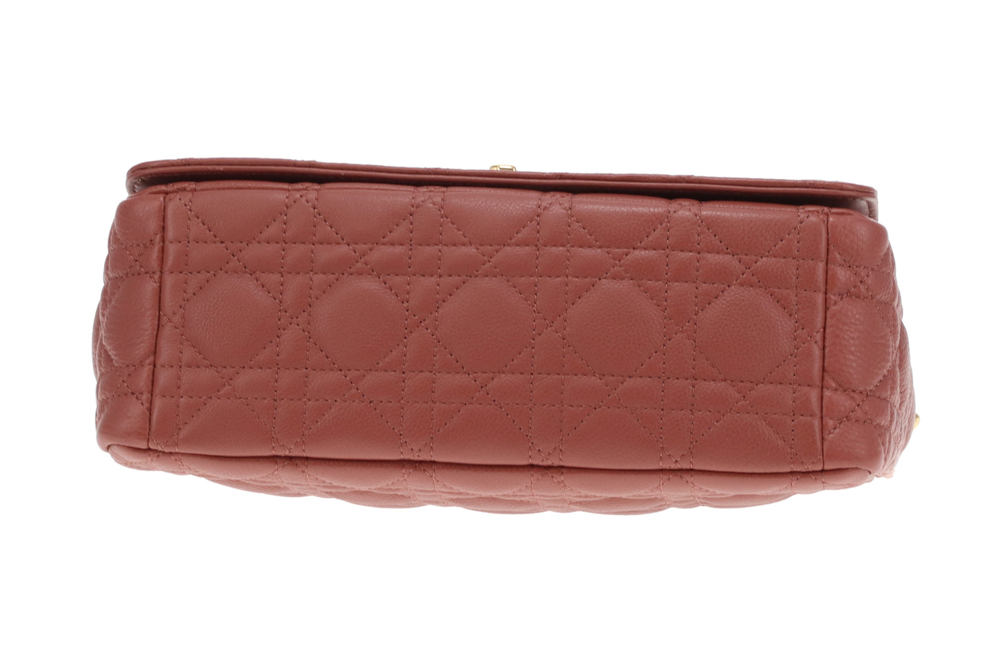 Dior Caro Bag Medium Raspberry Leather GHW 2022