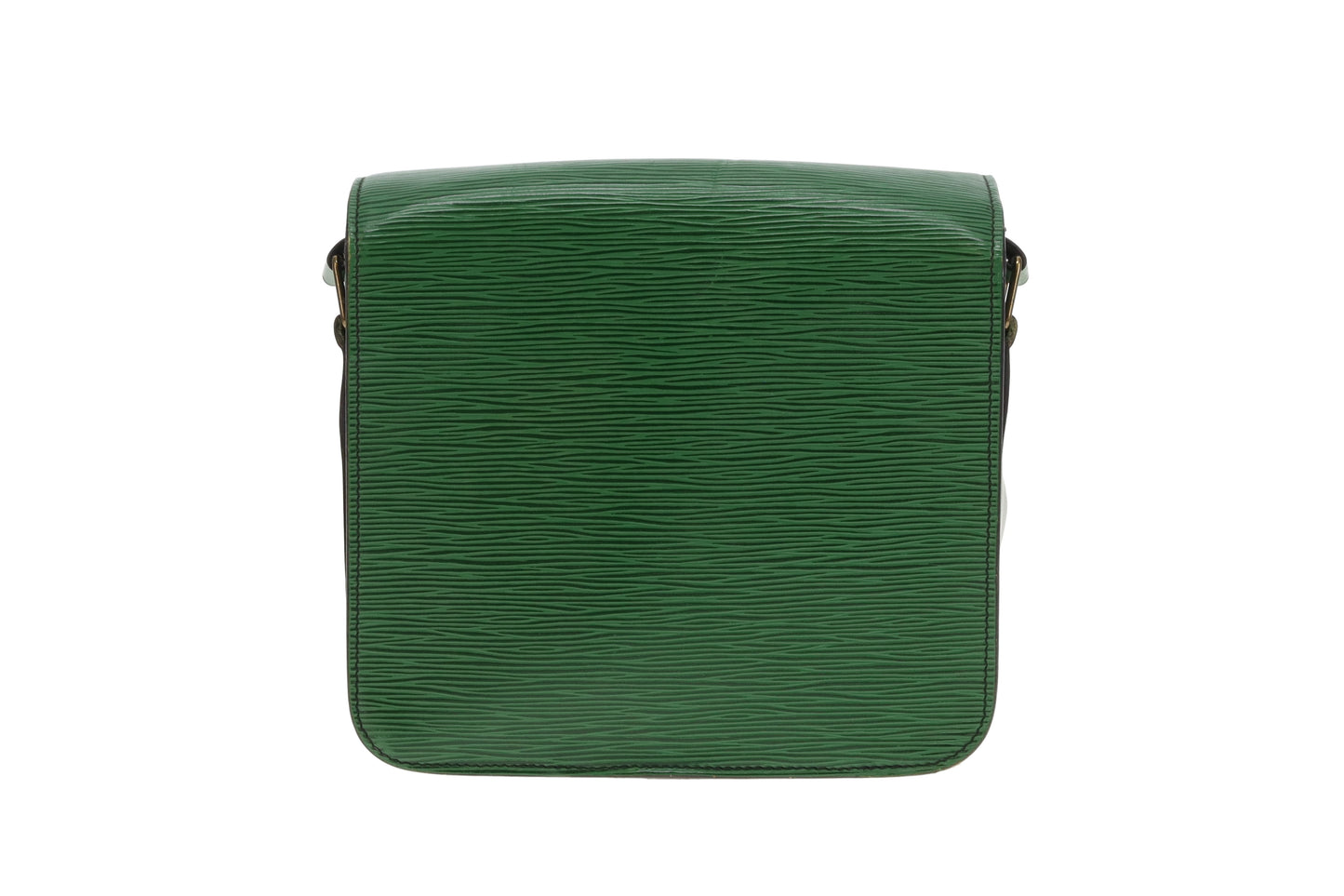 Louis Vuitton Cartouchiere Borneo Green Epi Leather Vintage