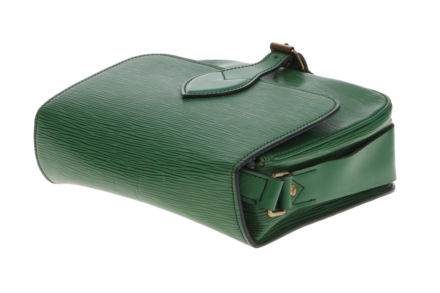 Louis Vuitton Cartouchiere Borneo Green Epi Leather Vintage