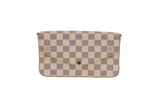 Louis Vuitton Felicie Damier Azur with Inserts x2 MI0271 - 2021