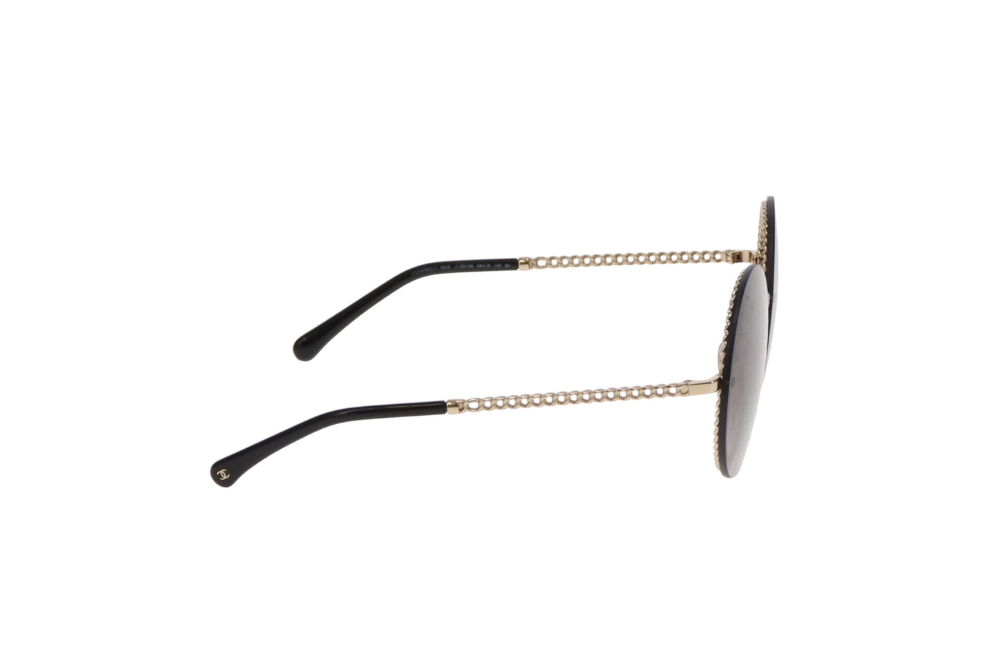 Chanel Sunglasses 4245 Round Chain Detail