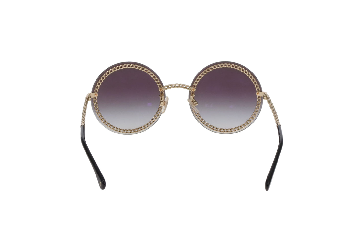 Chanel Sunglasses 4245 Round Chain Detail