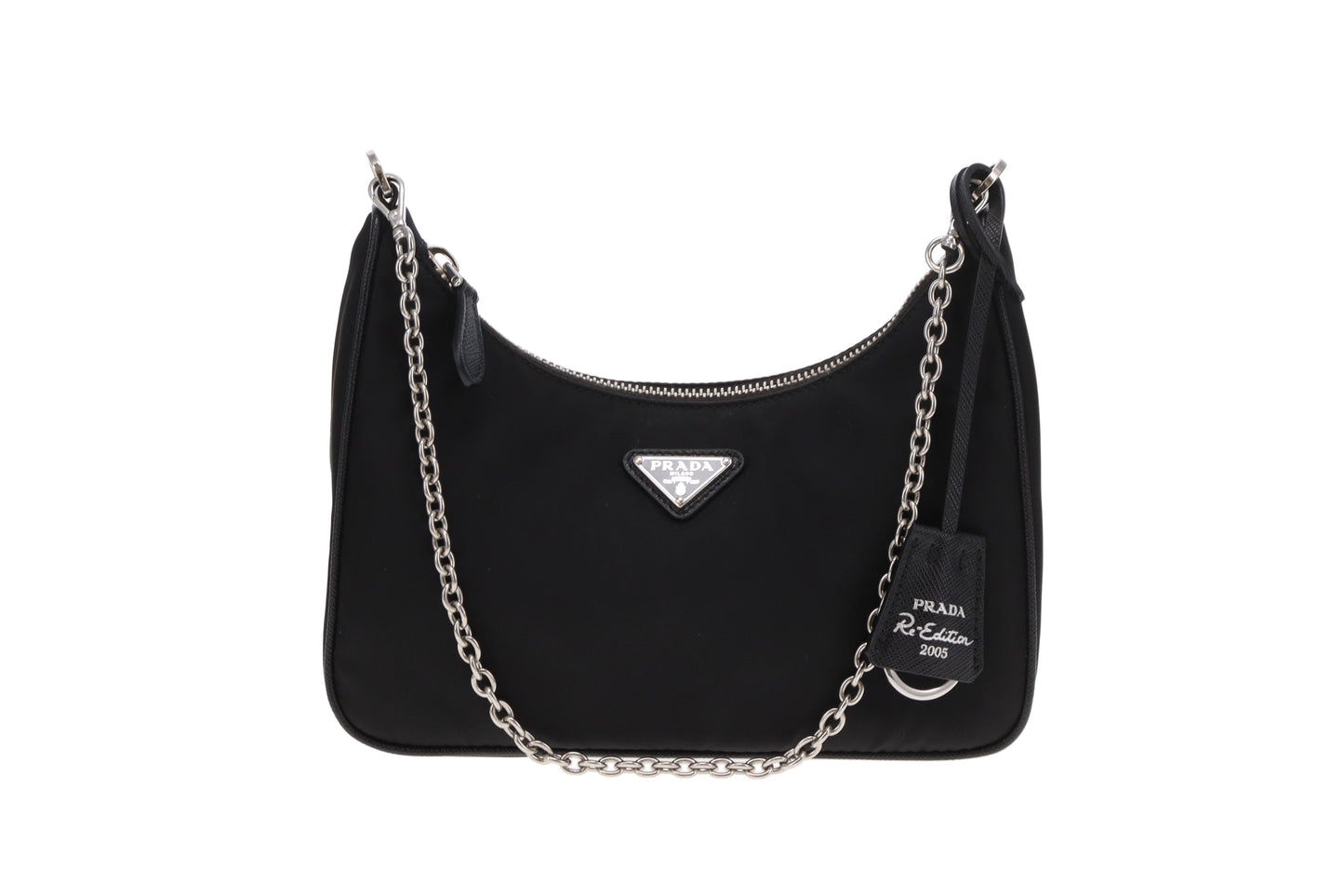 Prada Re-Edition 2005 Mini Bag Black SHW