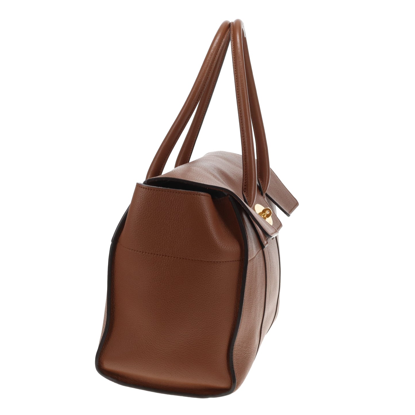 Mulberry Bayswater Oak Small Classic Grain Gold HW