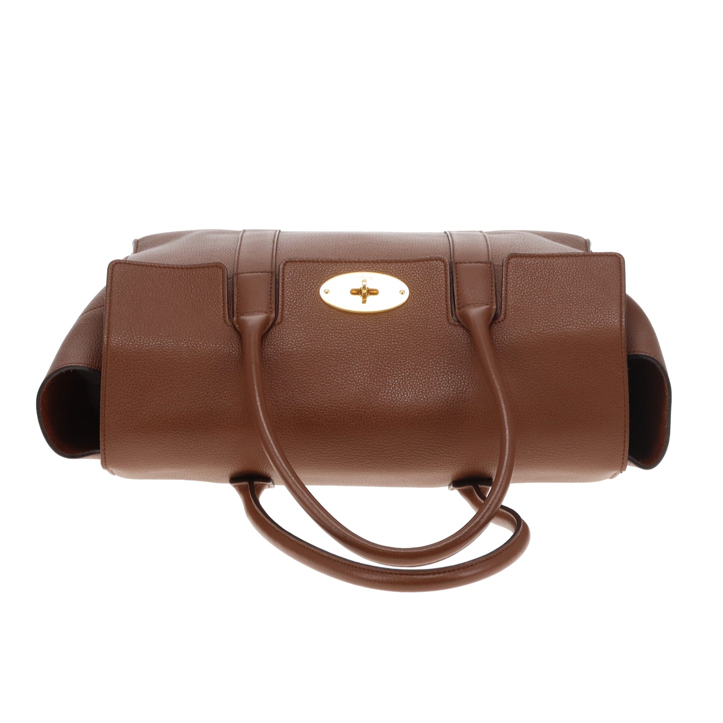 Mulberry Bayswater Oak Small Classic Grain Gold HW