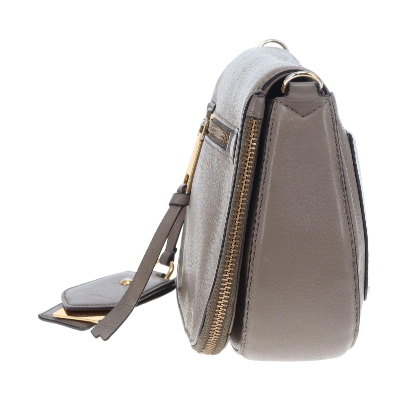 Marc Jacobs Recruit Small Saddle Bag Cement