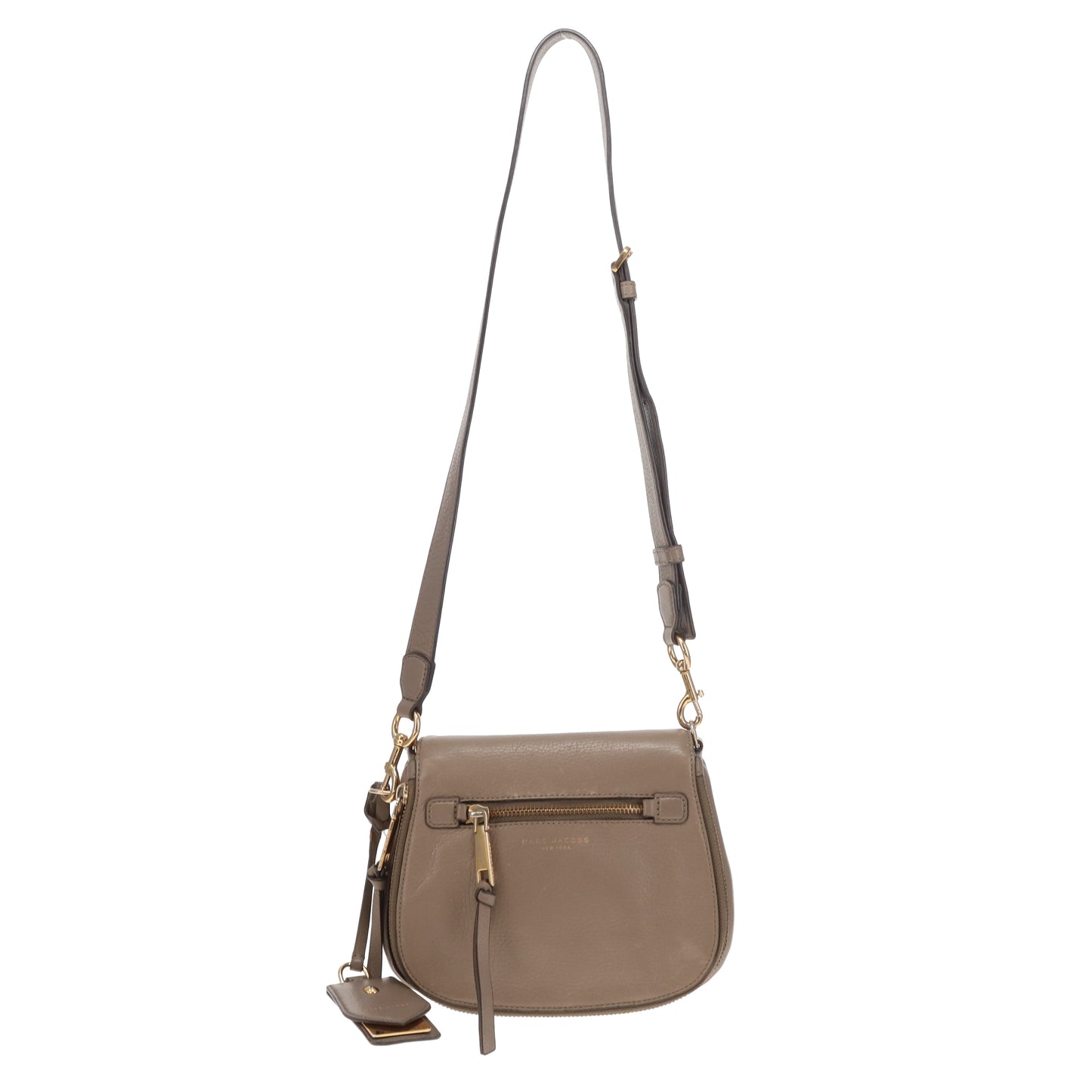Marc Jacobs Recruit Small Saddle Bag Cement