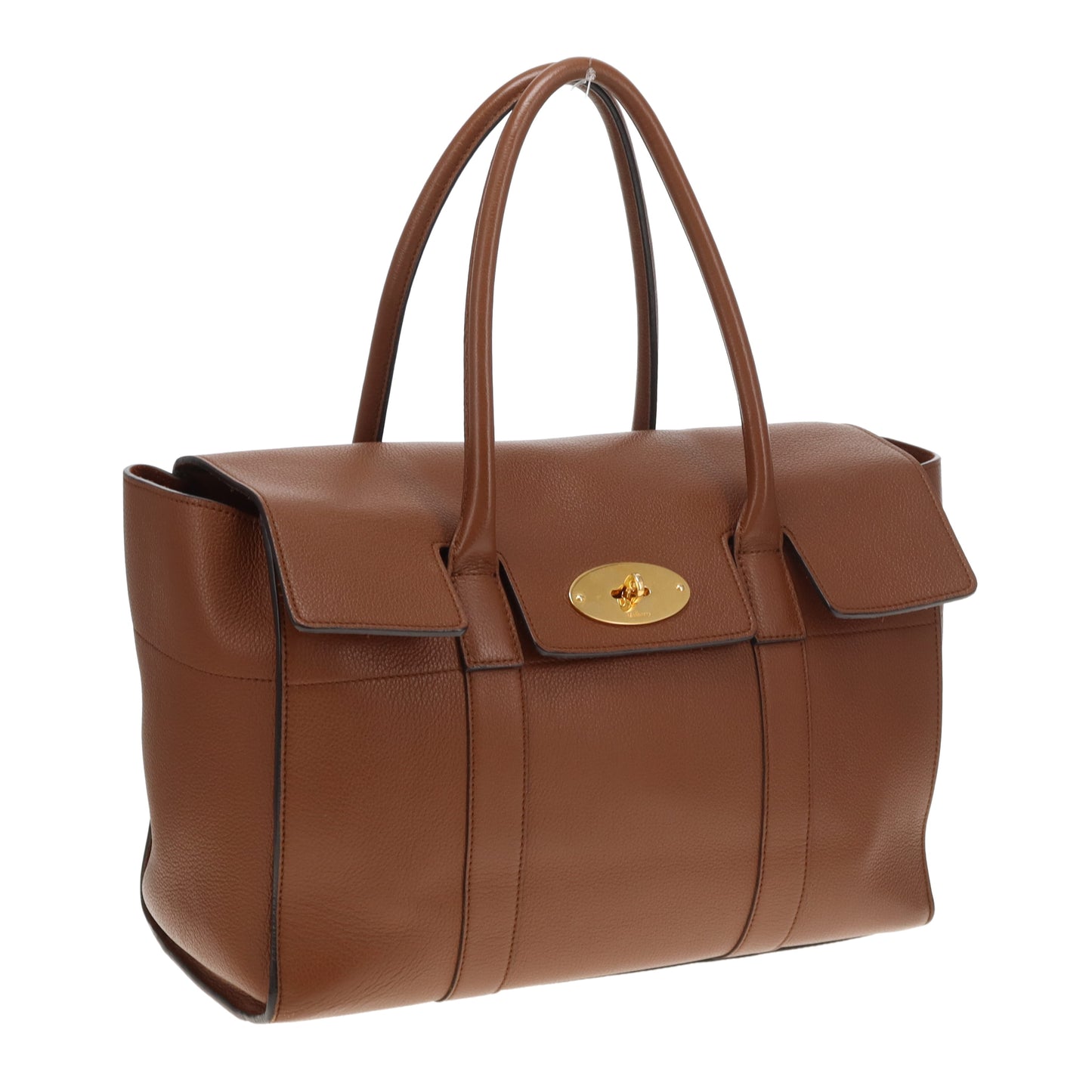 Mulberry Bayswater Oak Small Classic Grain Gold HW