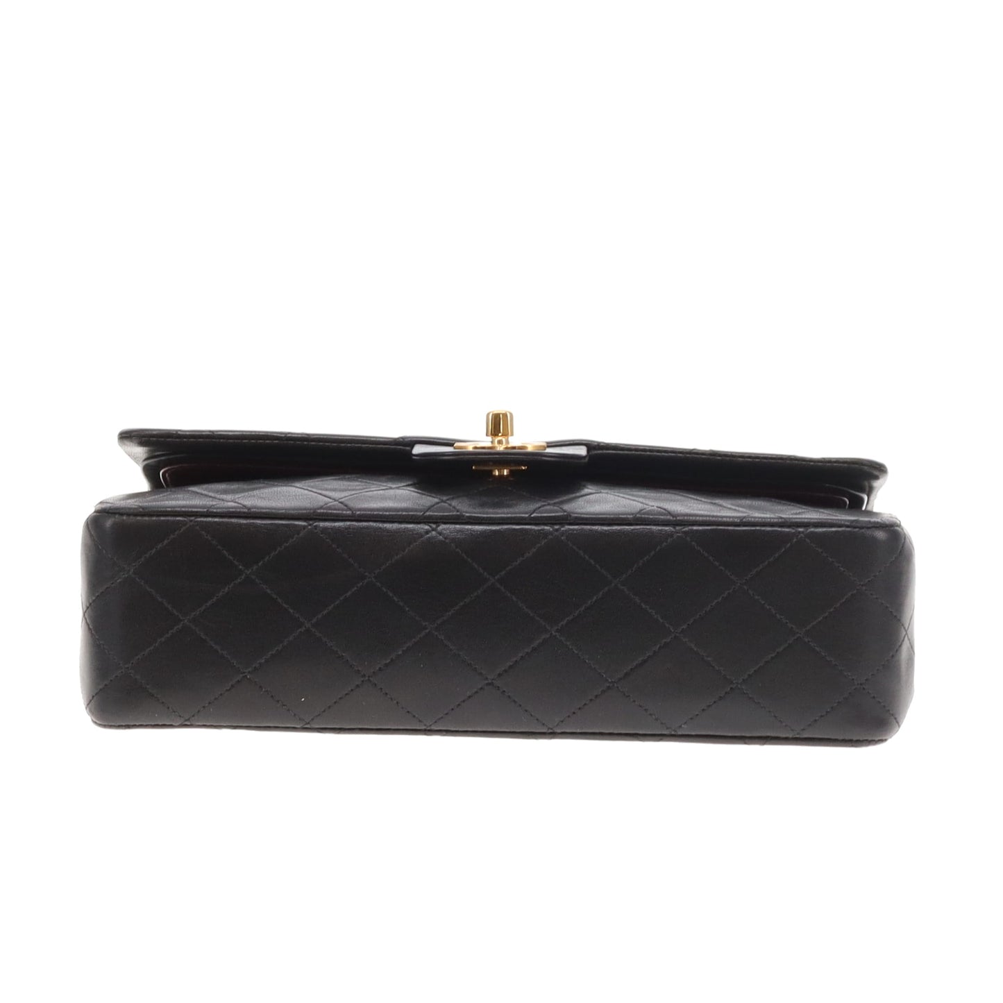 Chanel Classic Double Flap Medium Black Lambskin Gold Hardware 94/96