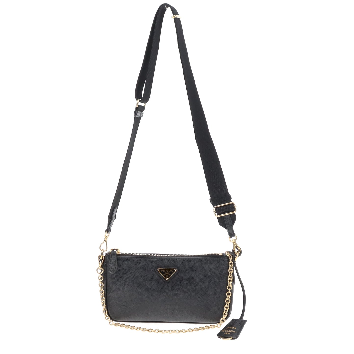 Prada Re-edition 2000 mini bag black saffiano