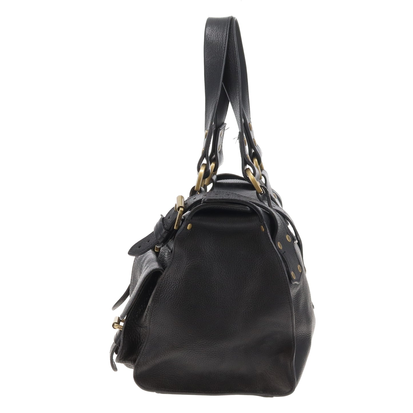 Mulberry Roxanne NVT Leather Black Vintage