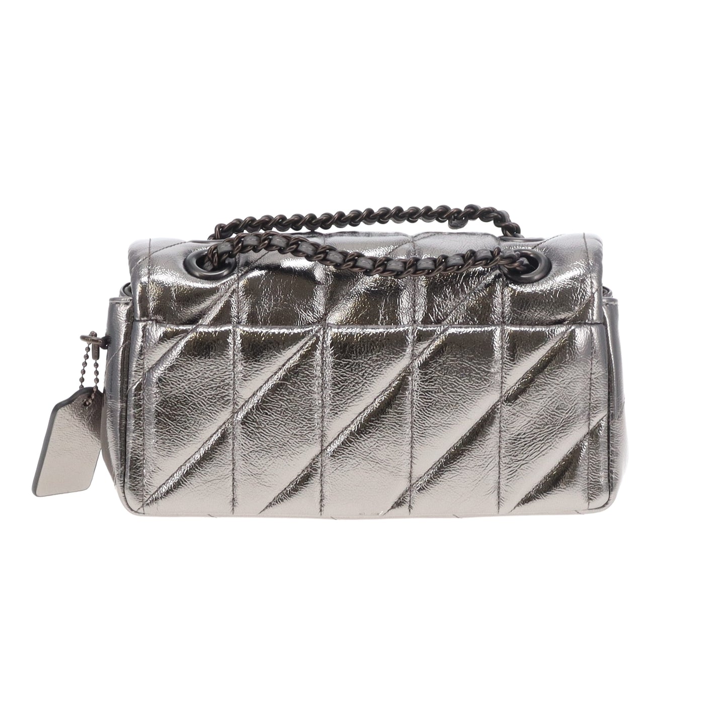 Coach Tabby 20 Quilted Metallic Leather