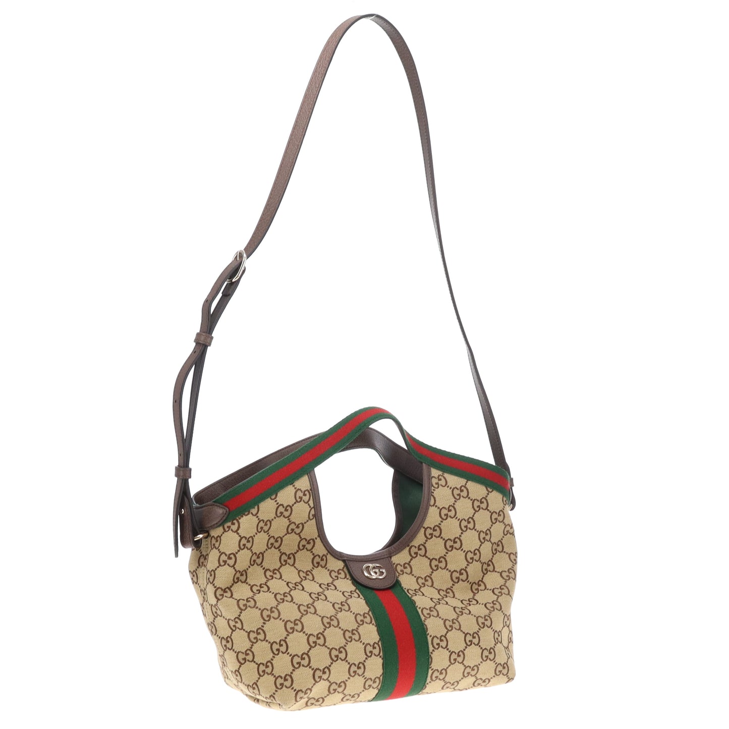 Gucci Gigilo Tote Small GG Canvas and Web