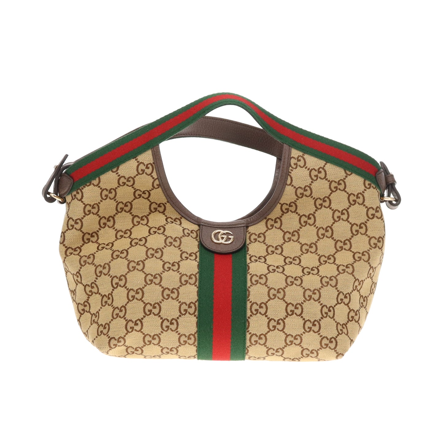 Gucci Gigilo Tote Small GG Canvas and Web