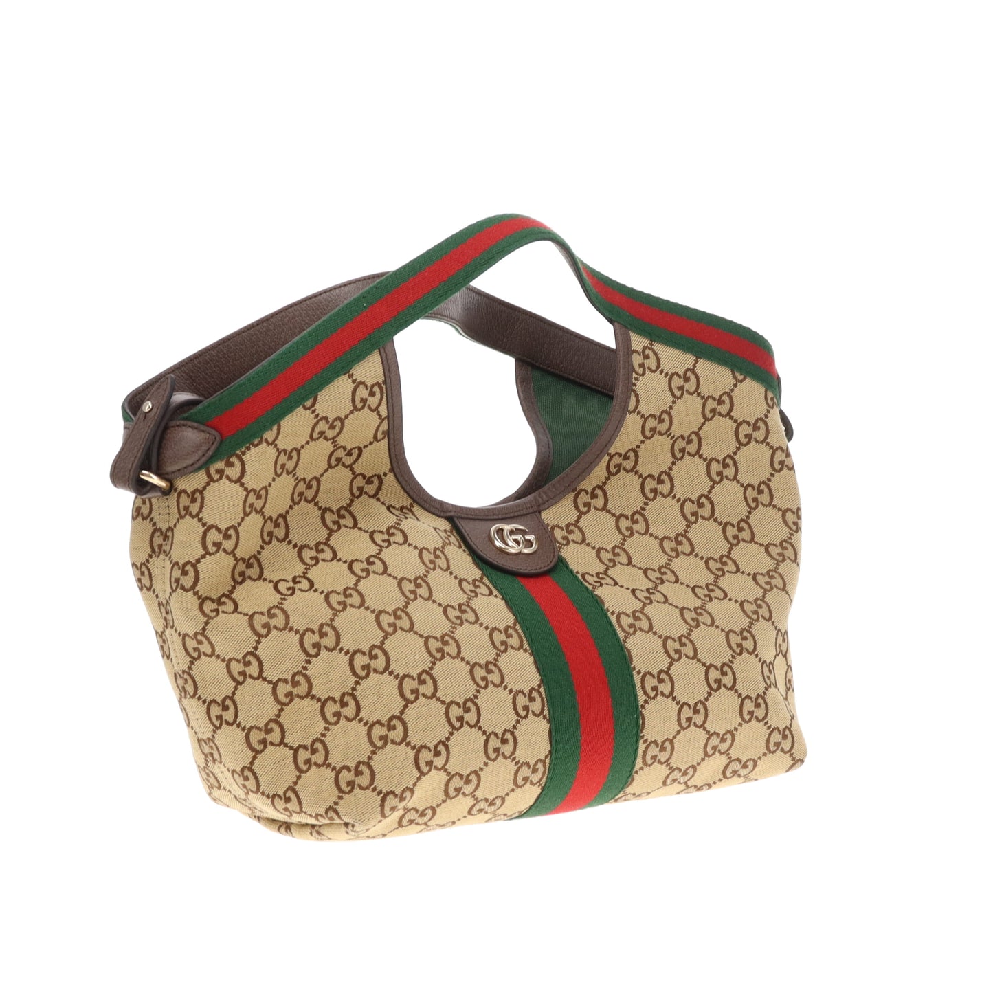 Gucci Gigilo Tote Small GG Canvas and Web