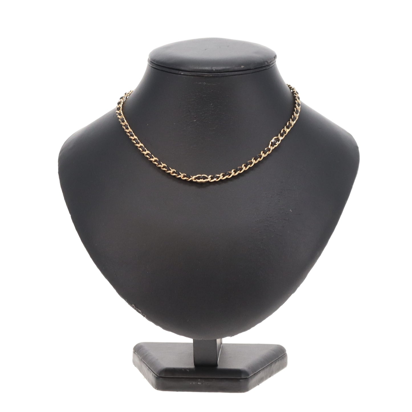 Chanel Leather Woven GHW CC Choker 2026