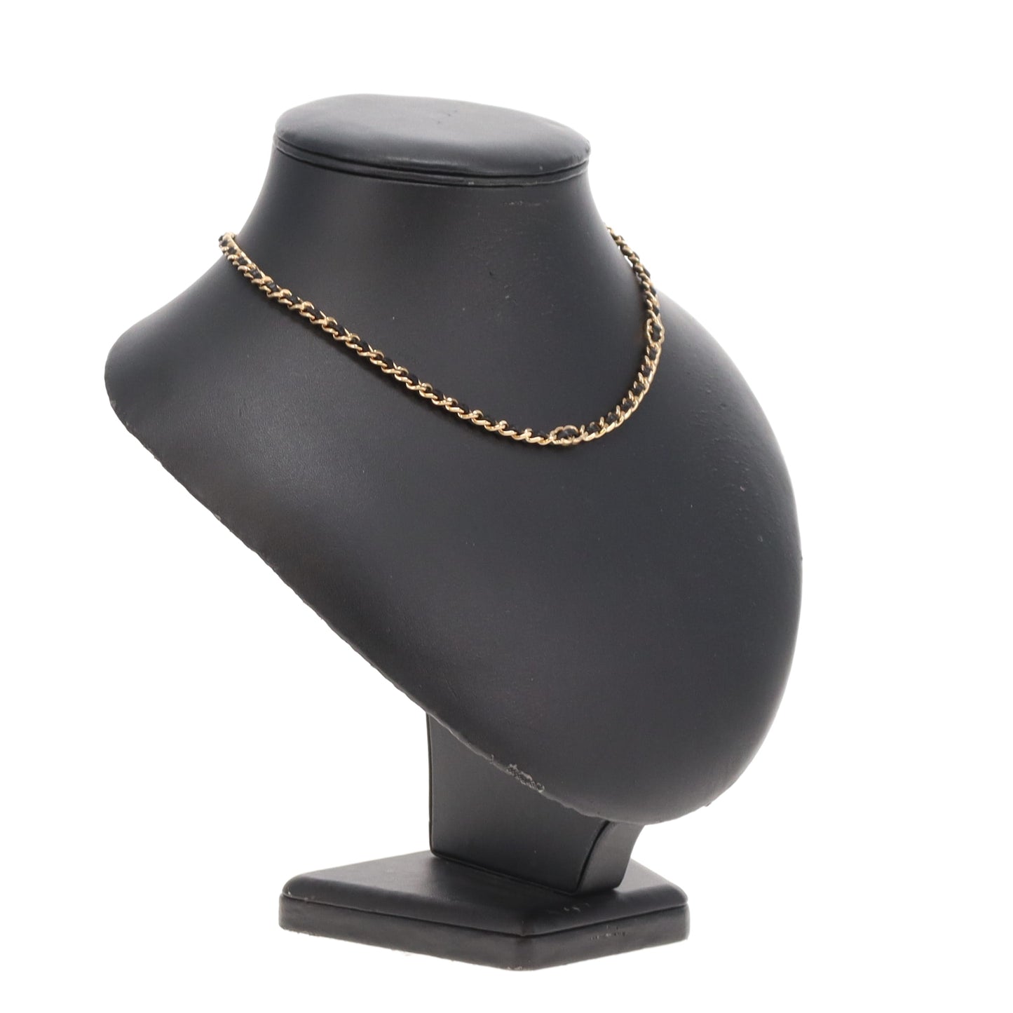 Chanel Leather Woven GHW CC Choker 2026