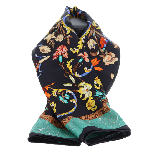 Hermes Pierres d'Orient et d'Occident Scarf 90 100% Silk