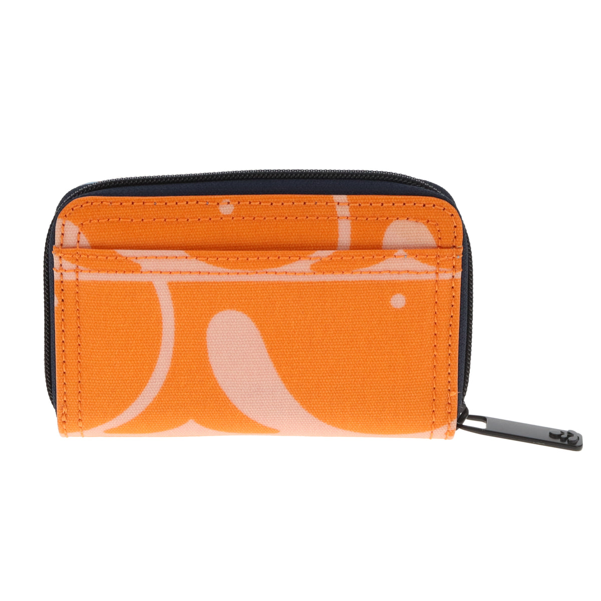 Orla Kiely Frankie Wallet Beluga Print Mango